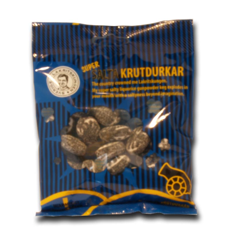 Pulverfässchen Salmiak Bonbons