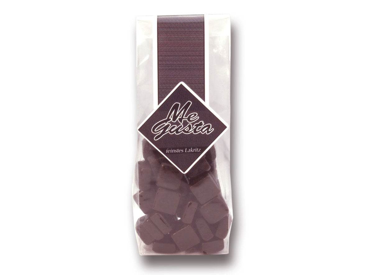 Salzige Lakritz Würfel ohne Zucker