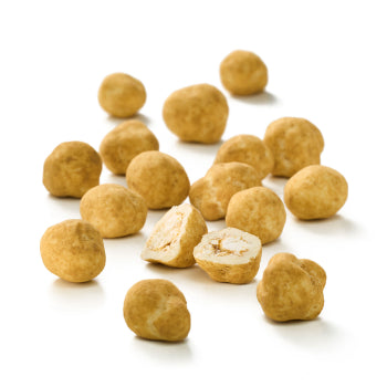 Lakritzkugel Popcorn - weiße Schokolade